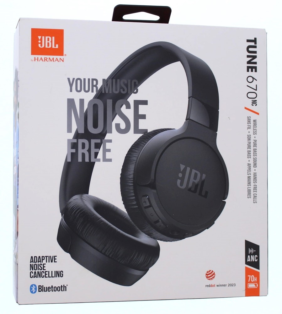 JBL by Harman Wireless Tune 670NC Bluetooth Headset