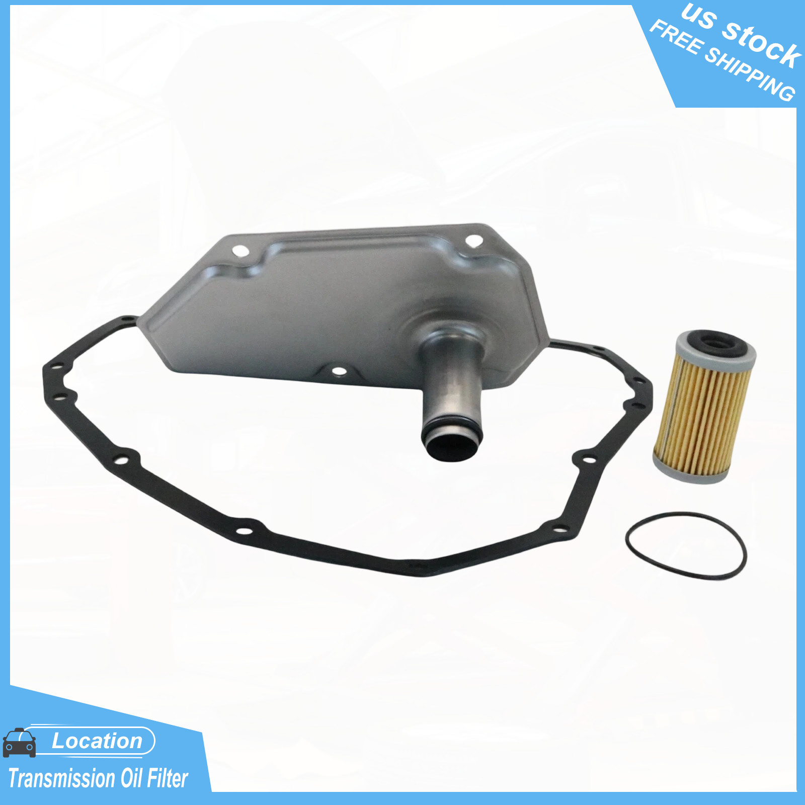 Auto Transmission Oil Filter &Gasket Kit Fits for Nissan SUZUKI MITSUBISHI Spark