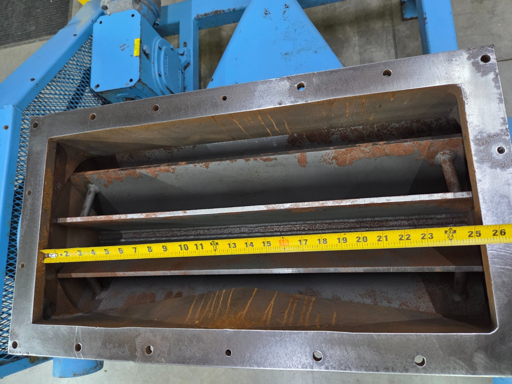 Donaldson Rectangular Rotary Air Lock Feeder 12" x 25" Valve, CLF-3