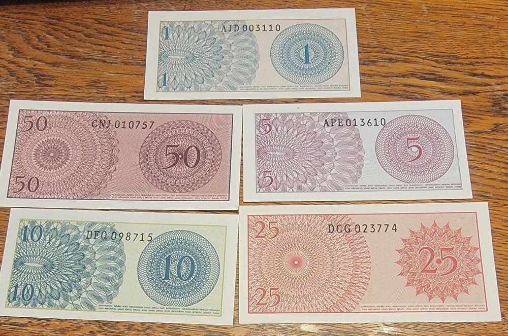 5 INDONESIA NOTES T-BAG