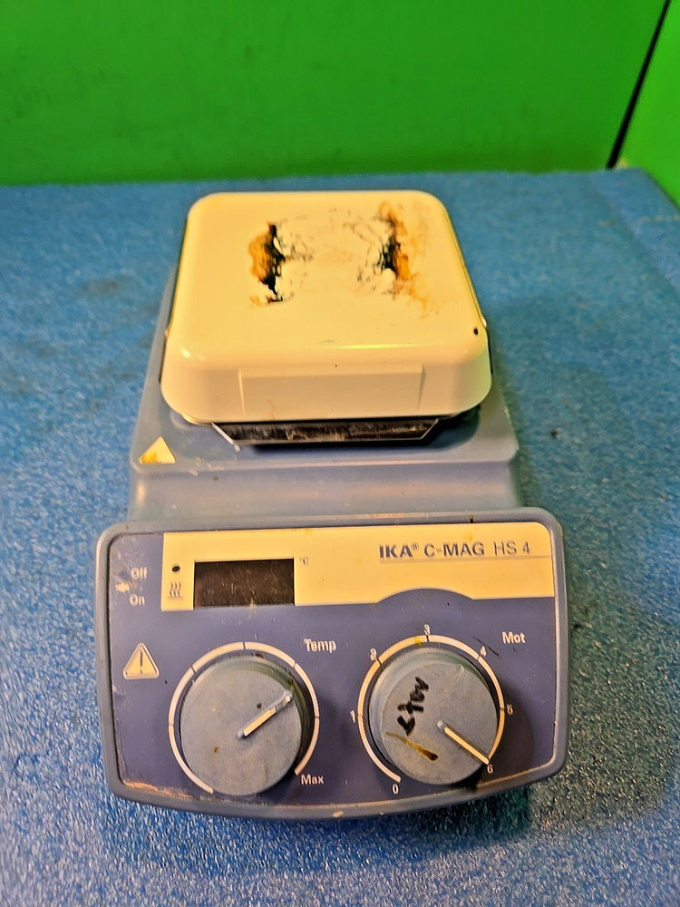 IKA C-MAG Hs 4 Magnetic Stirrer ~ Error Code E6 Selling As Parts