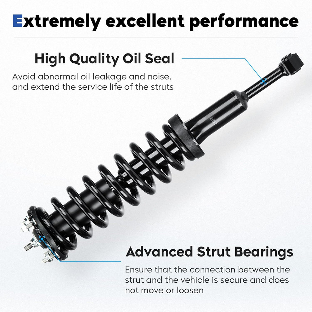 2007-20 Tundra Front Struts Assembly 2Pcs–Compatible Replacement