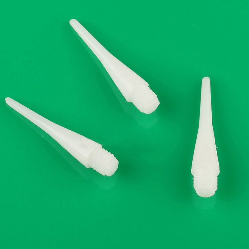 .#*.50-PCS Durable Soft Plastic Tips Points Needles White ... - Hot~ E7Q4