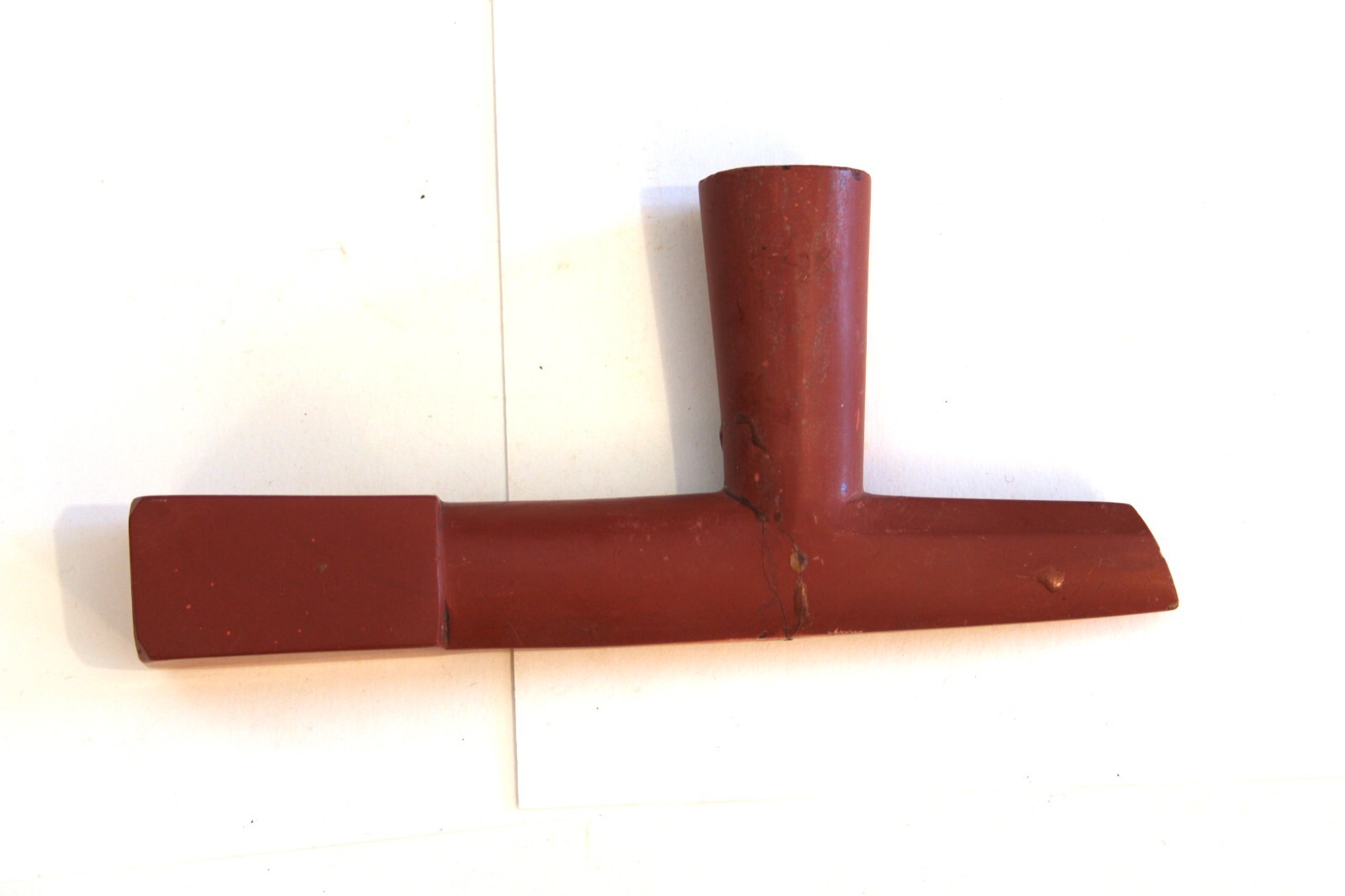 Antique Plains Indian Native American Carved Catlinite Stone Peace Pipe Bowl 7”