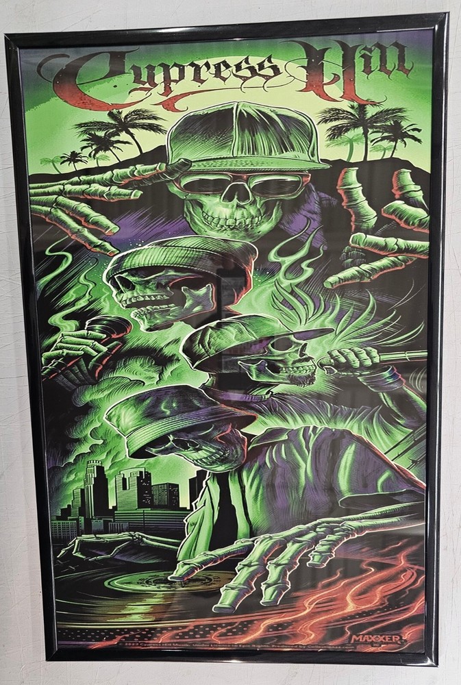Cypress Hill Poster 11 X 17 Framed