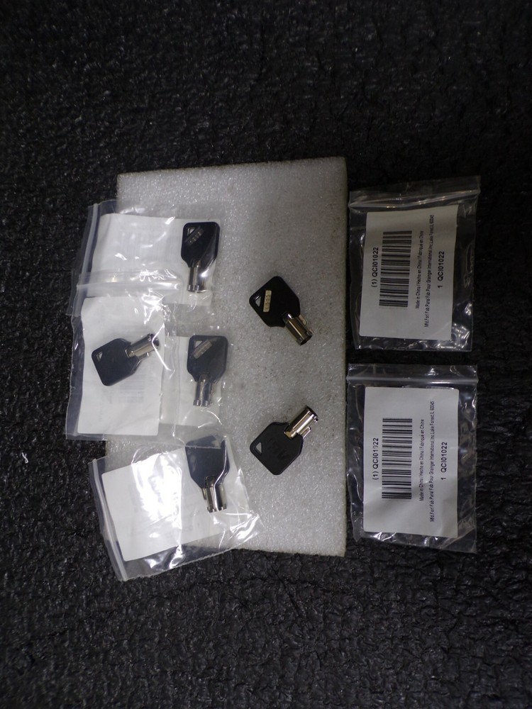 6PK Spare Replacement Key QCI01022 for Westward Tool Cabinets Key Code 1222