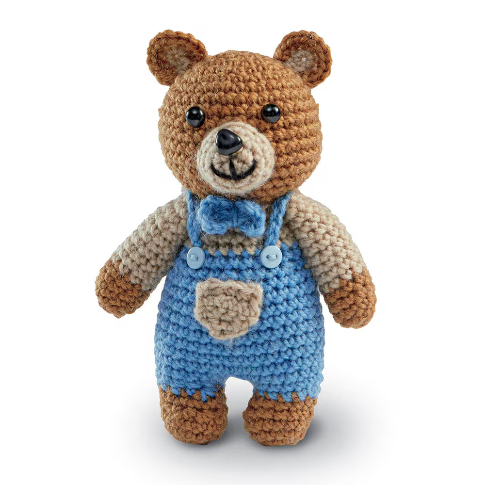 Loops & Threads Crochet Kit "Bear"
