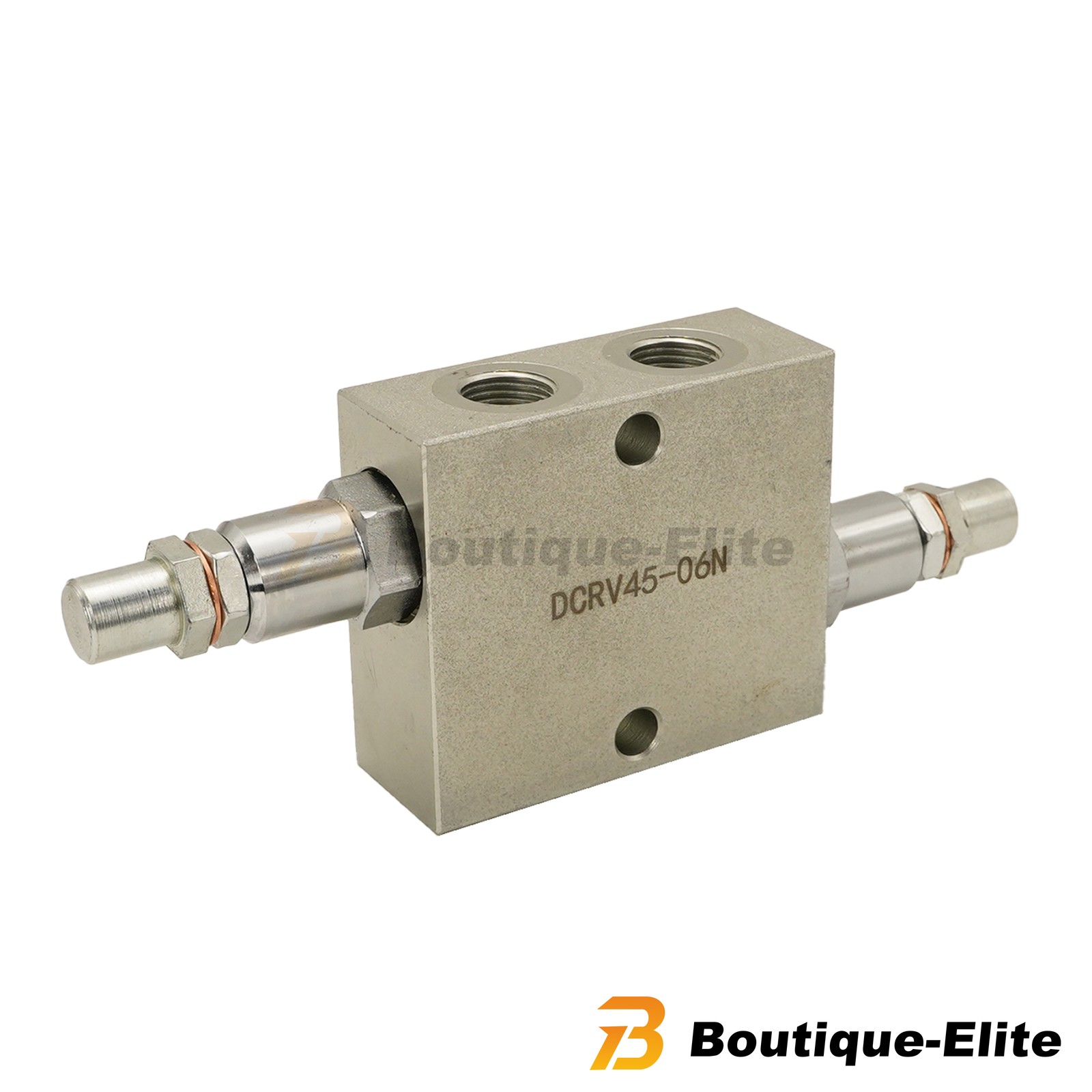 NEW Dual Crossover Hydraulic Relief Cushion Valve 3/8” NPT Ports 12 GPM Max Flow