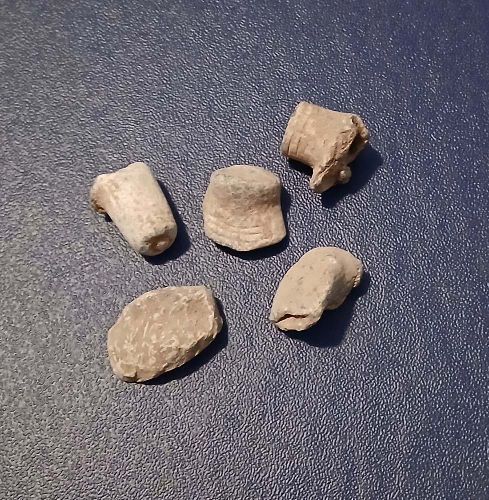 5 Fired Civil War "Pancake" Bullets