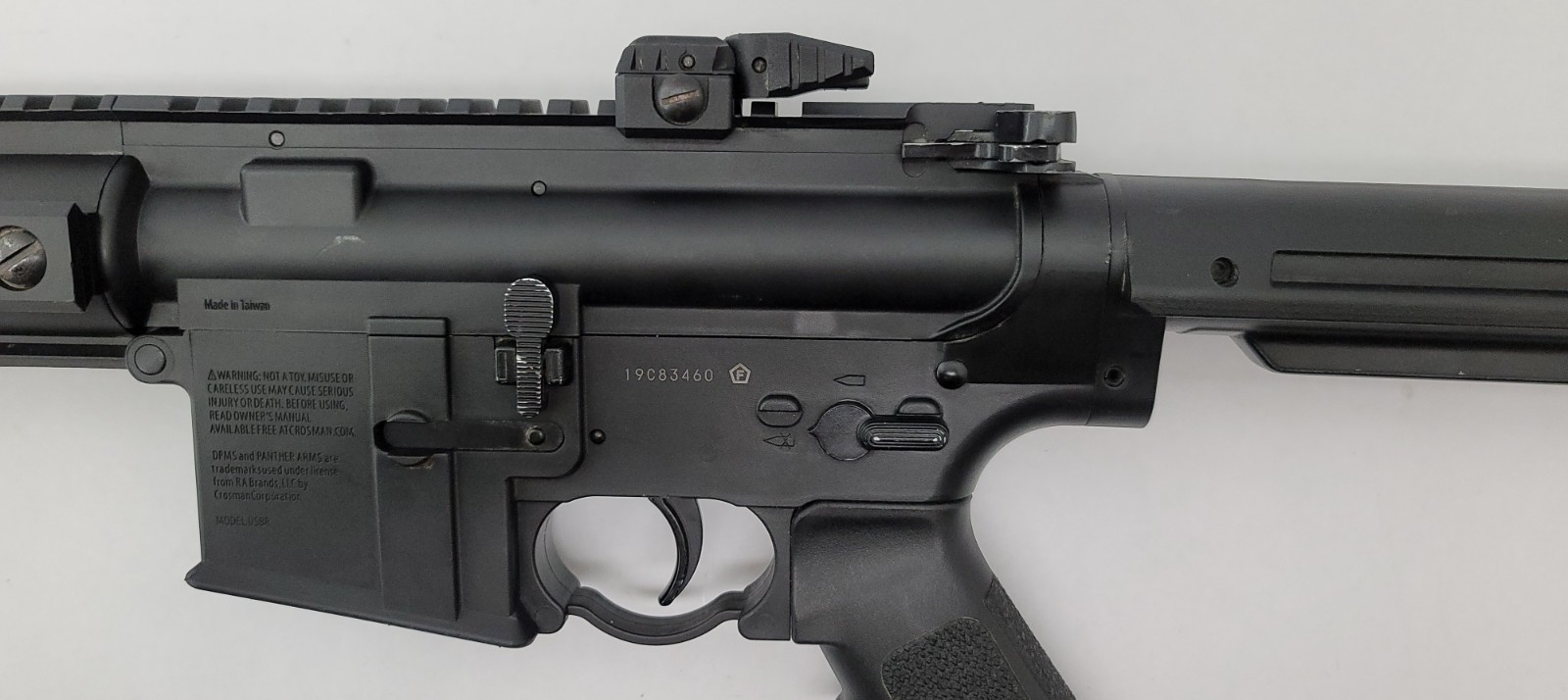 Crosman DPMS SBR Full-Auto BB Air Rifle - Black (‎DSBR2M)