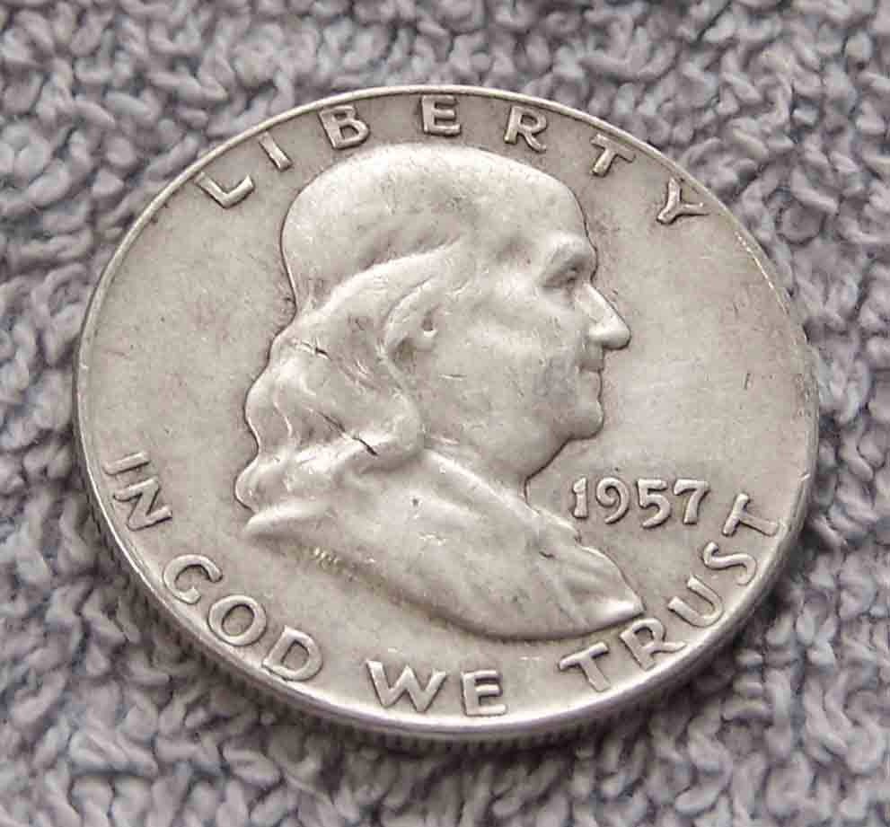 1957-D Franklin Half Dollar #26