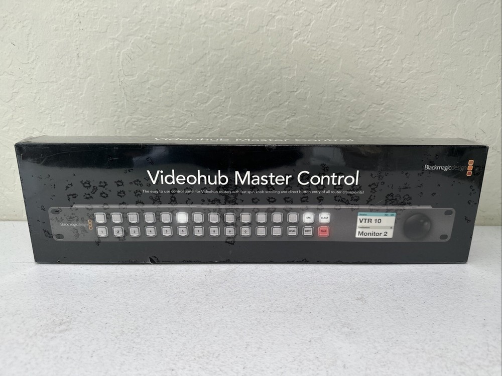 Blackmagic Design Videohub Master Control Unit - NEW in sealed box