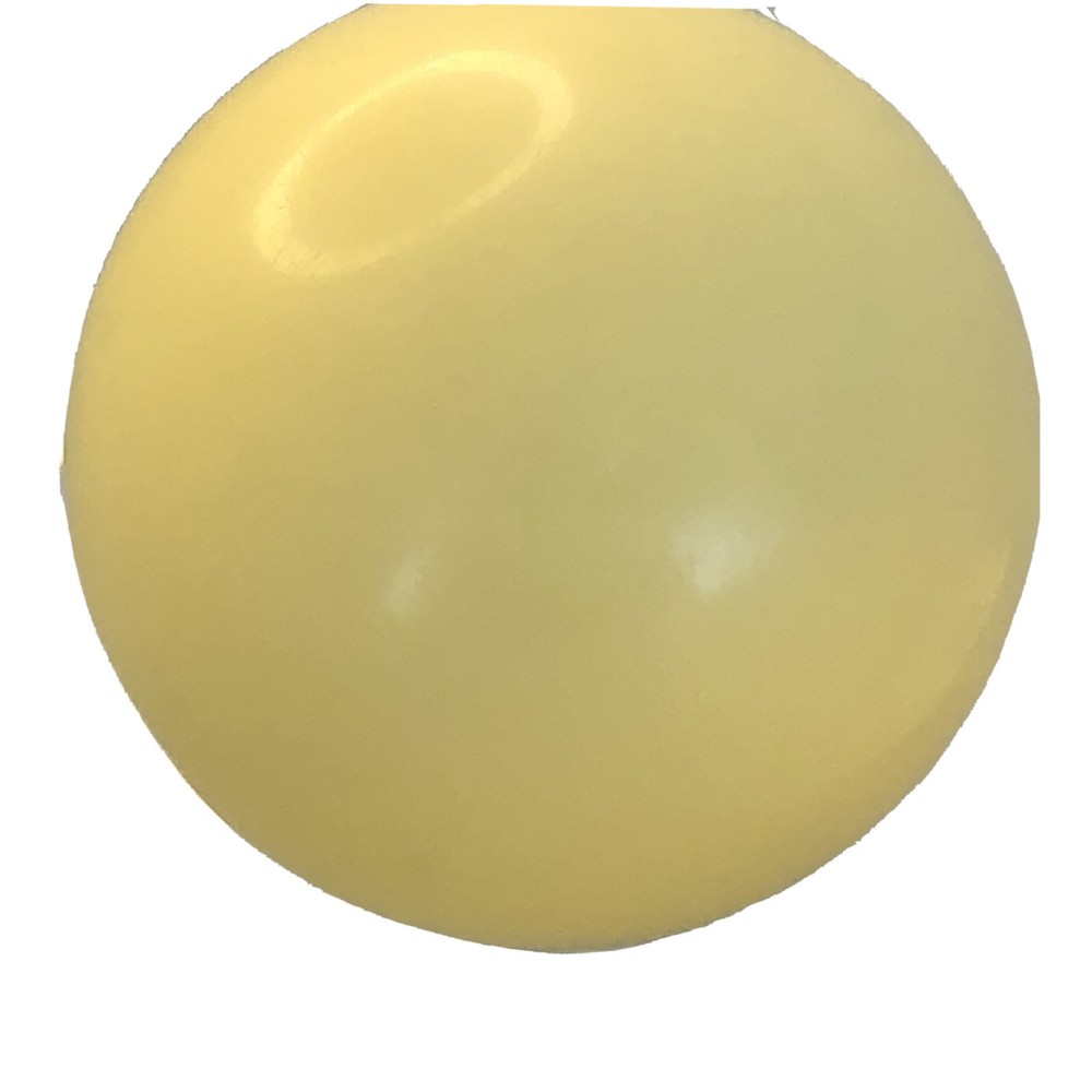 Used Individual Pool Ball Solid White Cue Ball Replacement Billiards 21/4"