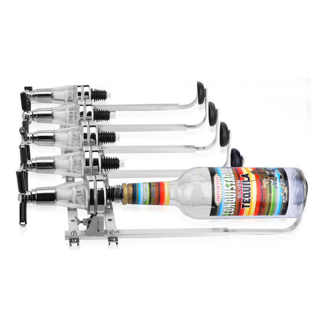 4/6 Bottle Beer Dispenser Wall Mounted Wine Liquor Drink Home Bar Butler Tools