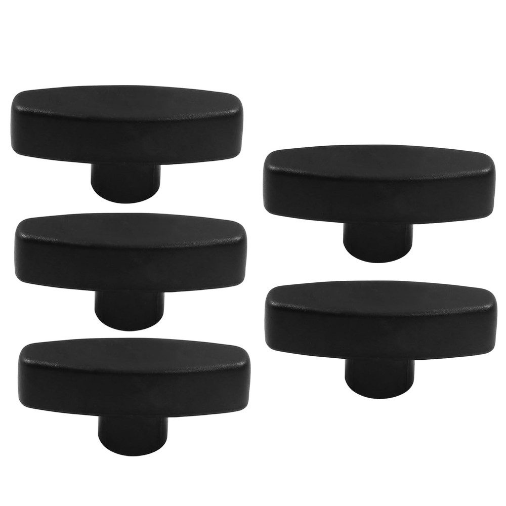 5Pcs T Shape Knobs 5/16"-18 Clamping Knobs with Steel Insert for T Track Bolt...