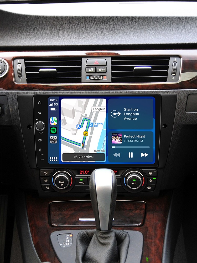8GB+128GB Qualcomm 9 inch Android 13 Head Unit for BMW 3 Series E90 E91 E92 E93
