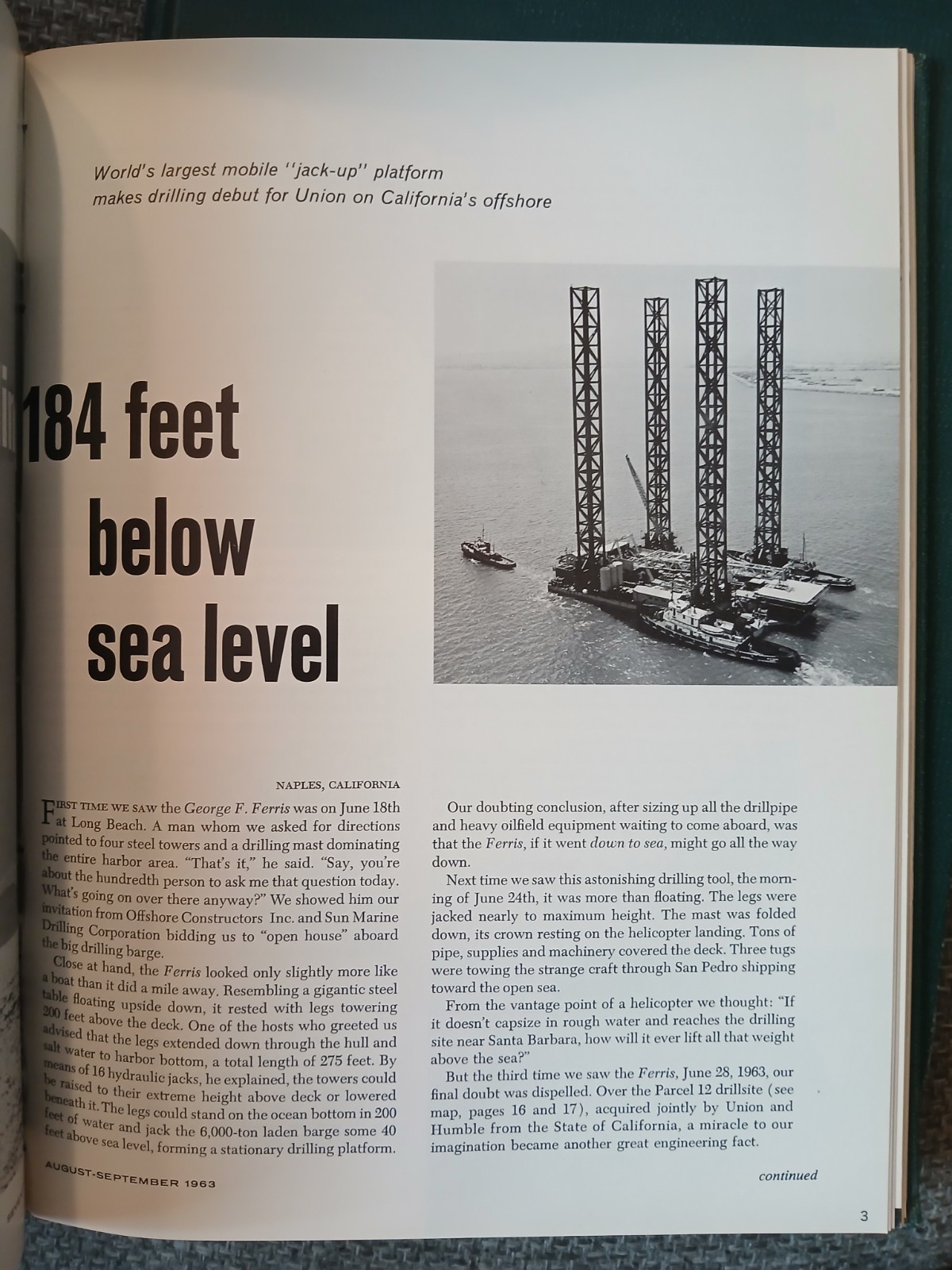 Seventy Six 76 Union Oil Company Of California January - December 1963 Magazines