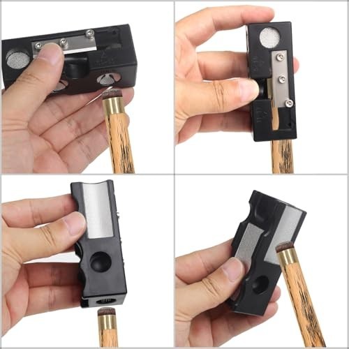 11-in-1 Pool Cue Tip Replacement Kit - 20 Tips, 5 Chalks & Repair Tool Set