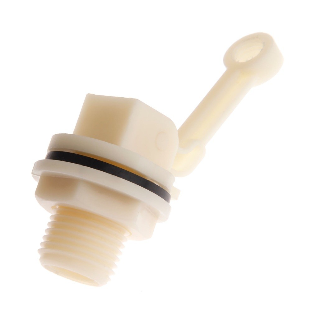 1Pc 1/2" Plastic Automatic Float Ball Valve DN15T Tank Tower Water Level Control
