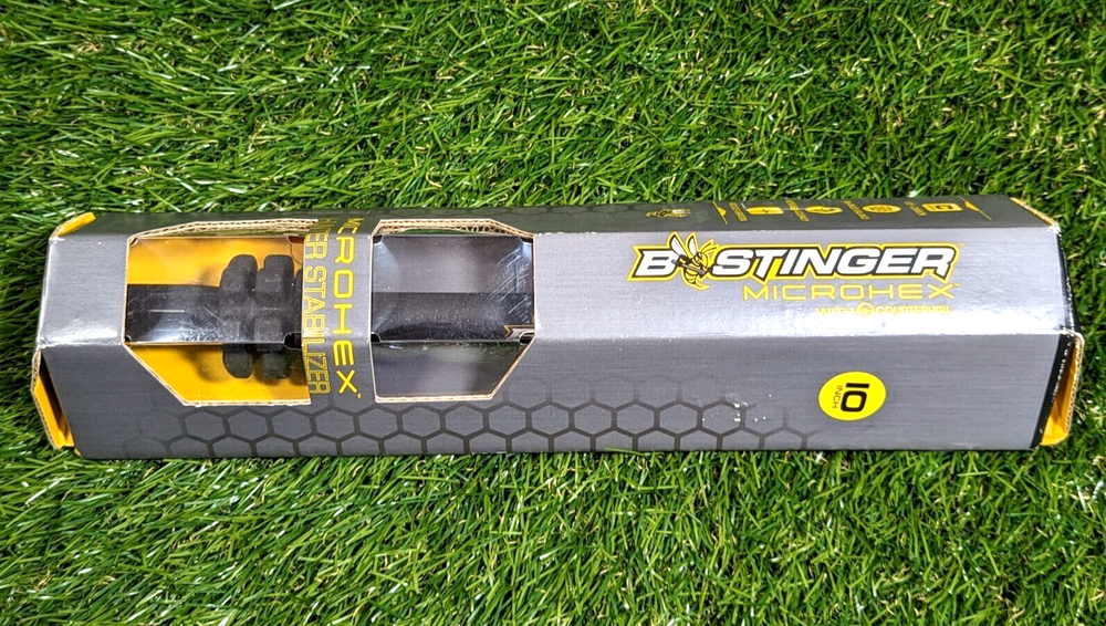 **NEW** Bee Stinger MHX10MB MicroHex Stabilizer - Matte Black