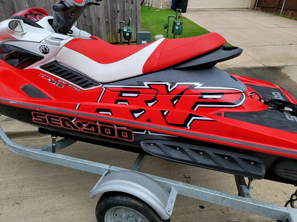 SEADOO RXP 215 2007 Graphics / Decal / Sticker Kit RED