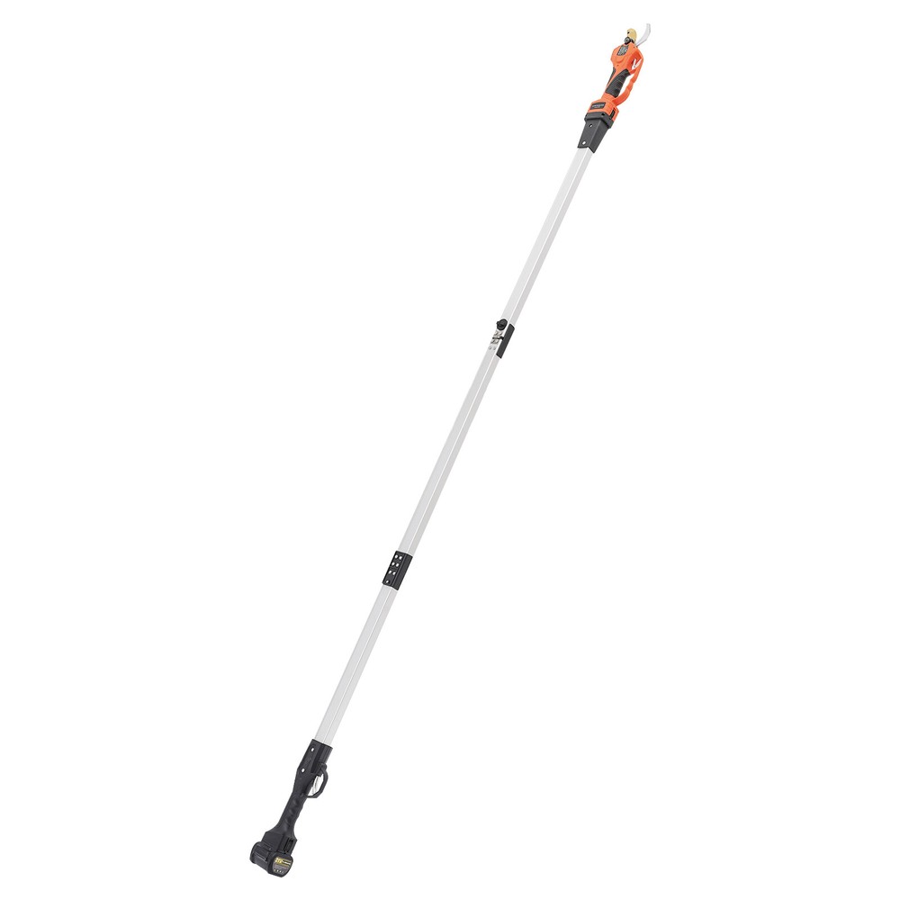 Electric Pruner Cordless Pruning Shears Extension Pole Bar Tool Lithium Battery