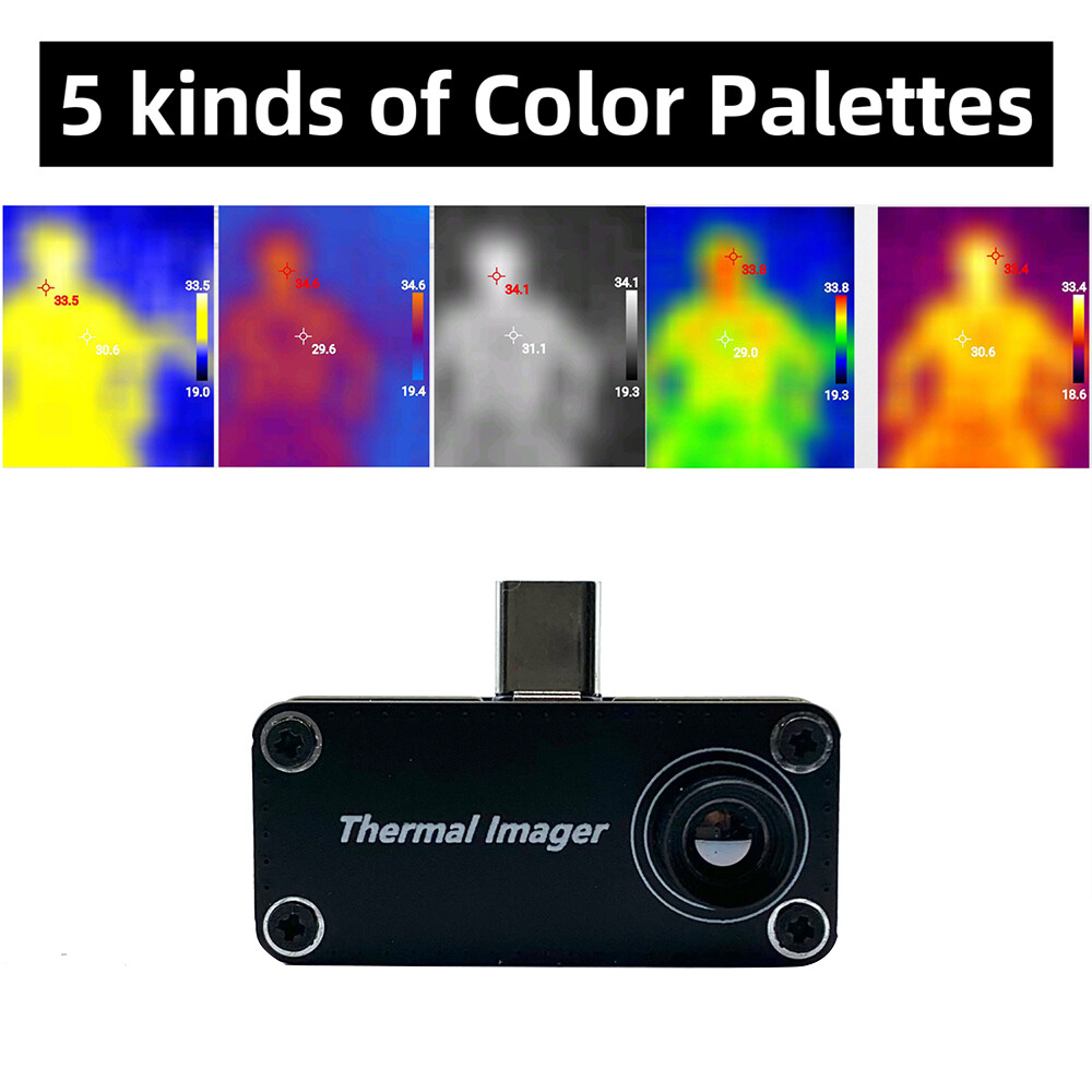 Infrared Thermal Imaging Camera IR Imager USB Type-C for Android Mobile Phone