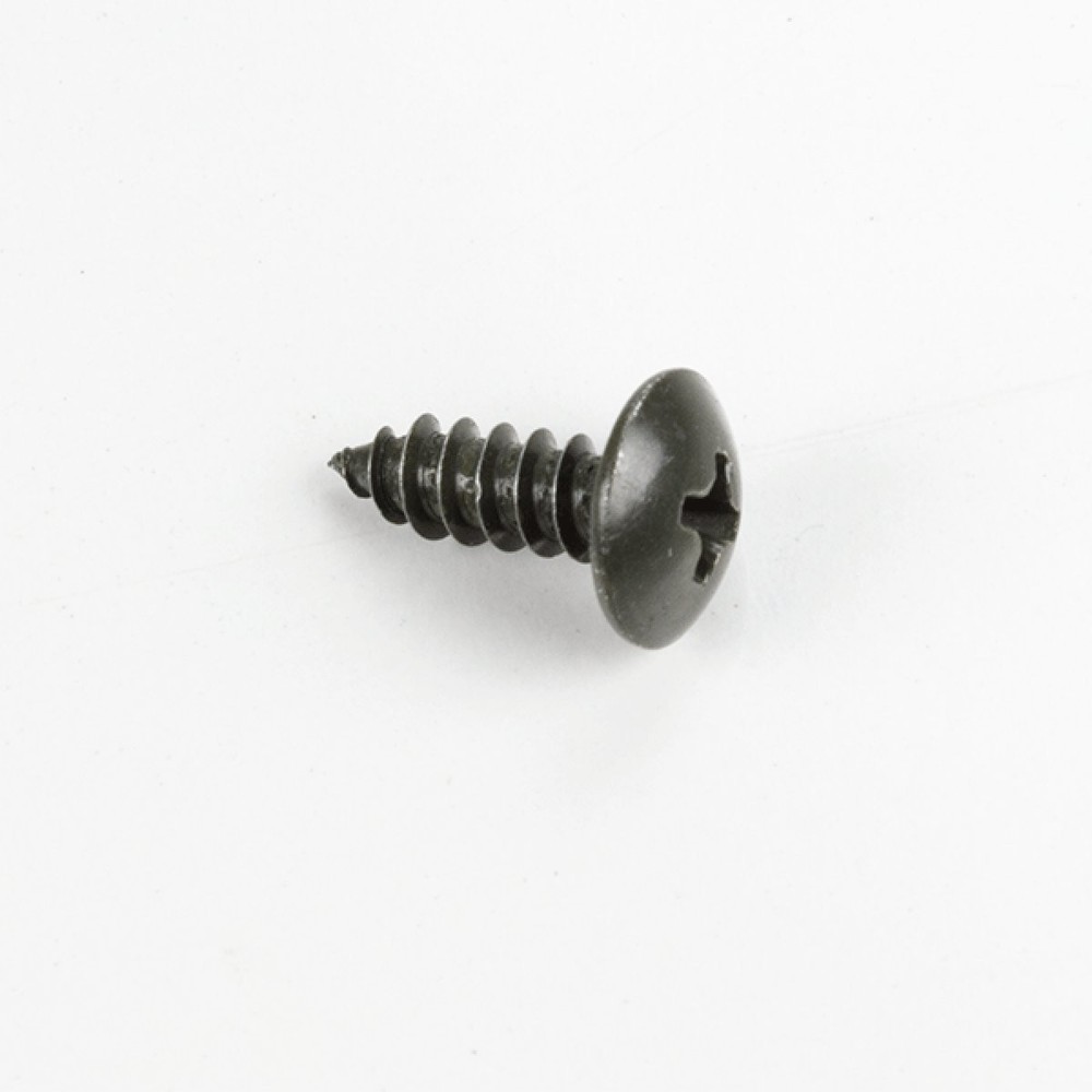 Cross Head Self Tapping Screw 4.6 X 12mm Easy Installation Front Black SCRW059