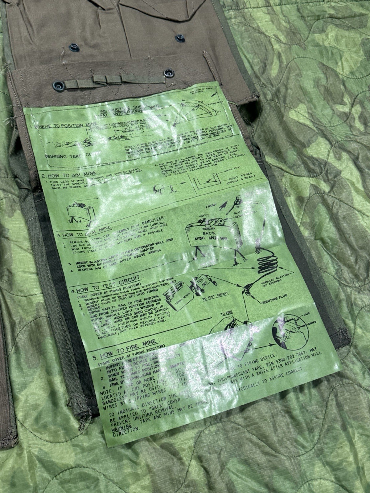 Original - Unissued , Vintage Claymore Bag