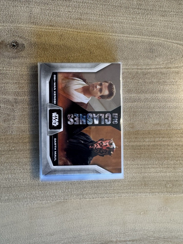 2023 Topps Star Wars Flagship Epic Clashes Complete Insert Set 20 Cards!