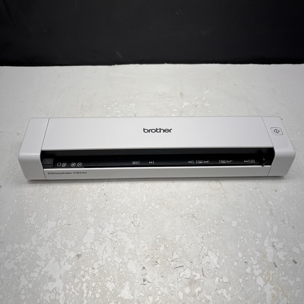 Brother DS-720D Color Duplex Mobile Portable Document Scanner USB