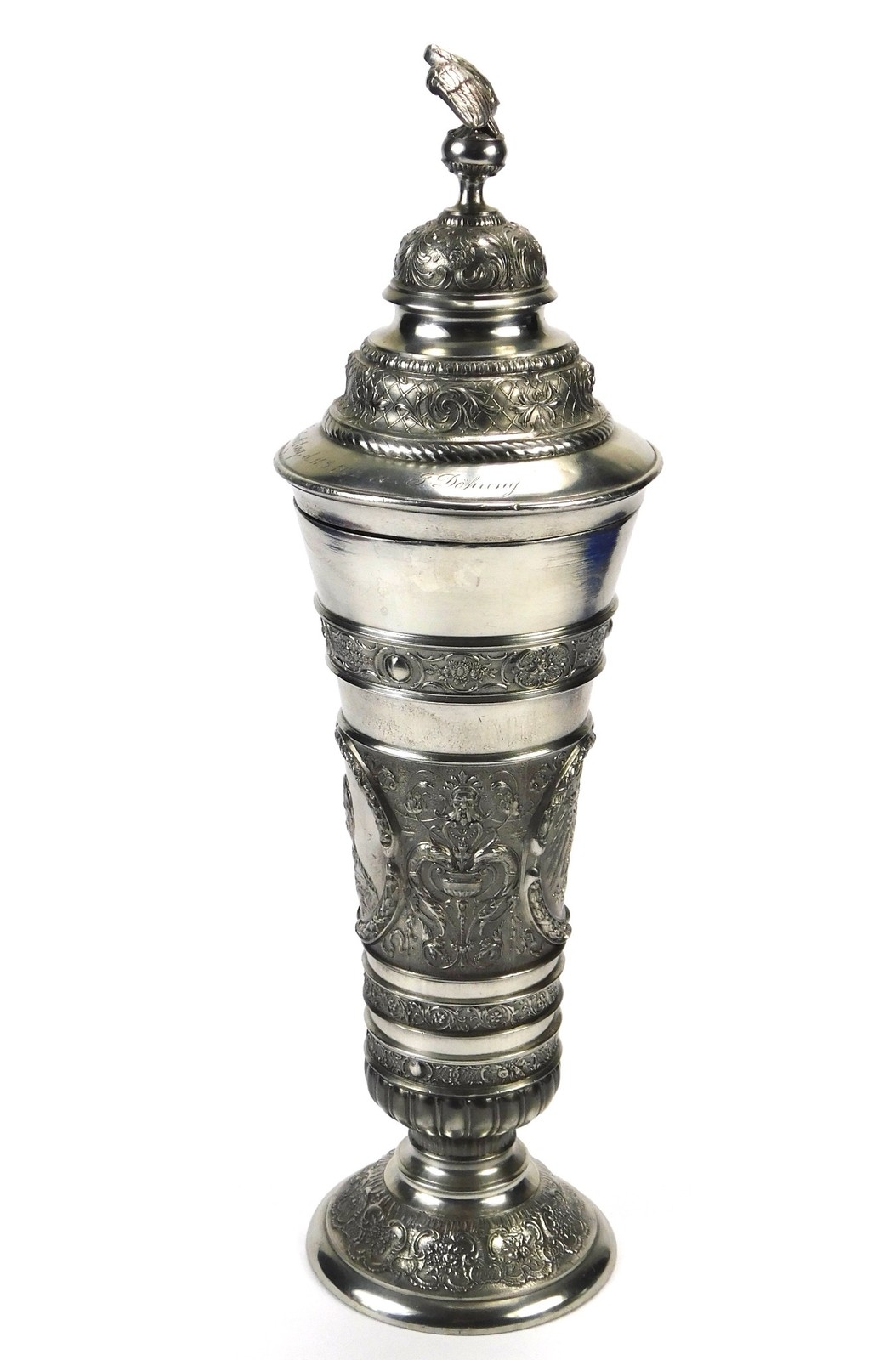 Antique German Germany WW1 Presentation Stein Cup Goblet