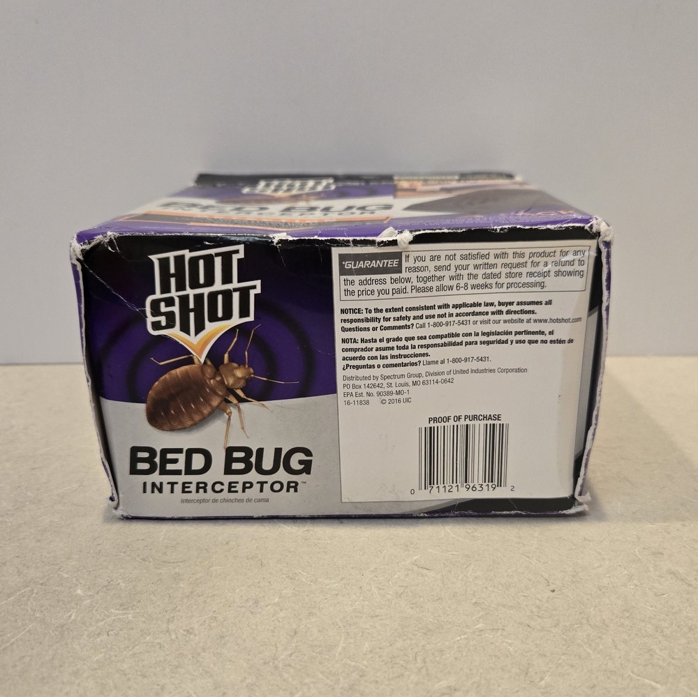 Hot Shot Bed Bug Interceptors, 4-Count
