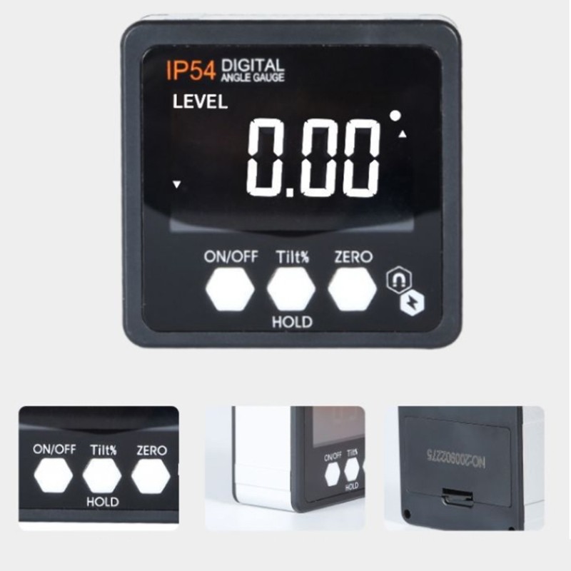 Digital Angle Meter Horizontal Angle Meter Digital Protractor Inclinometer