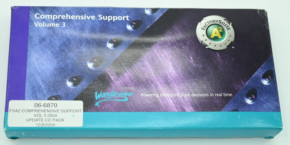 Invensys Wonderware FSA2 Customer Support Vol. 3 Update CD Pack 2004 06-6870