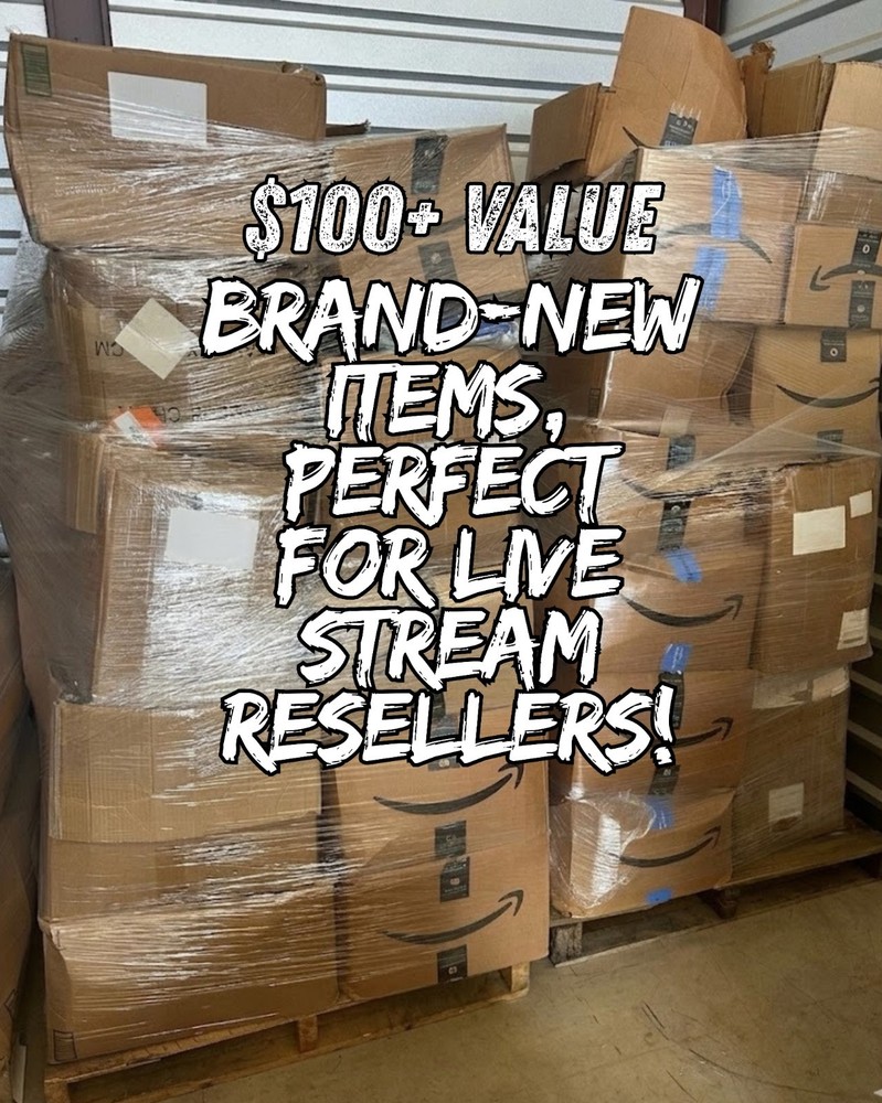 Large Retail Liquidation Box 📦 Assorted Merchandise Lot