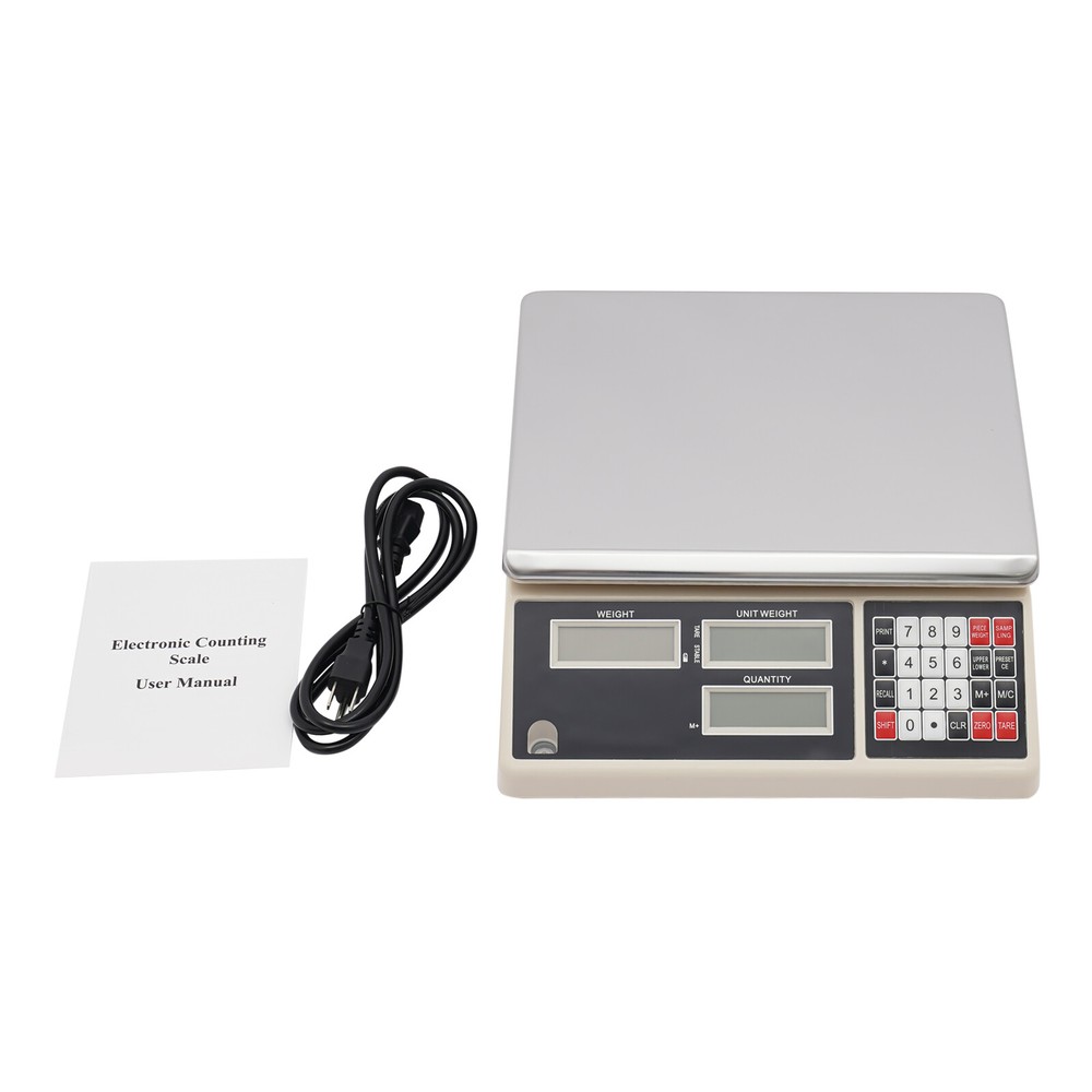 30kg Precision Counting Scale with LED Display and Durable Design