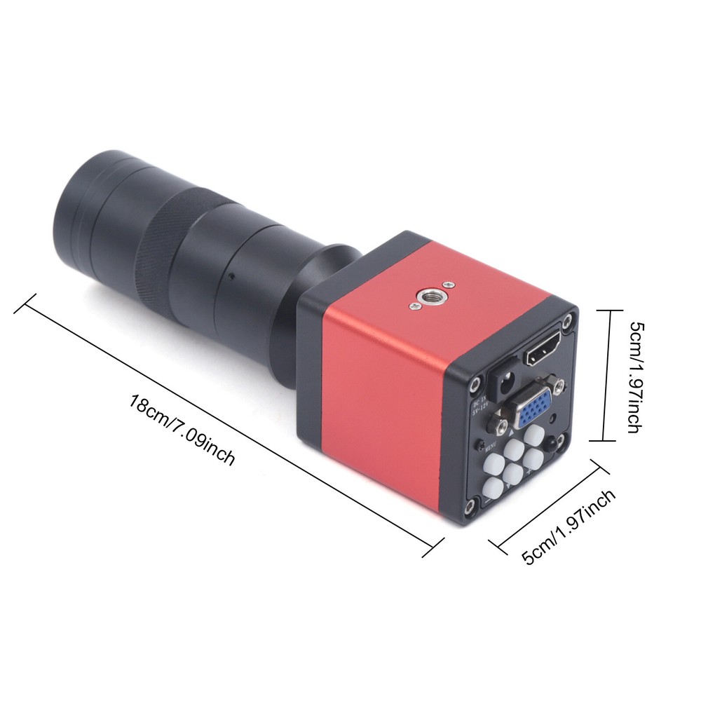 HDMI Video Microscope Digital Industry Video Inspection Microscope Camera 1080P