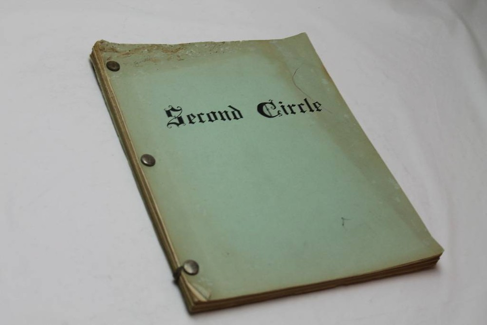 SECOND CIRCLE / Talbot Jennings 1960's Unproduced Screenplay