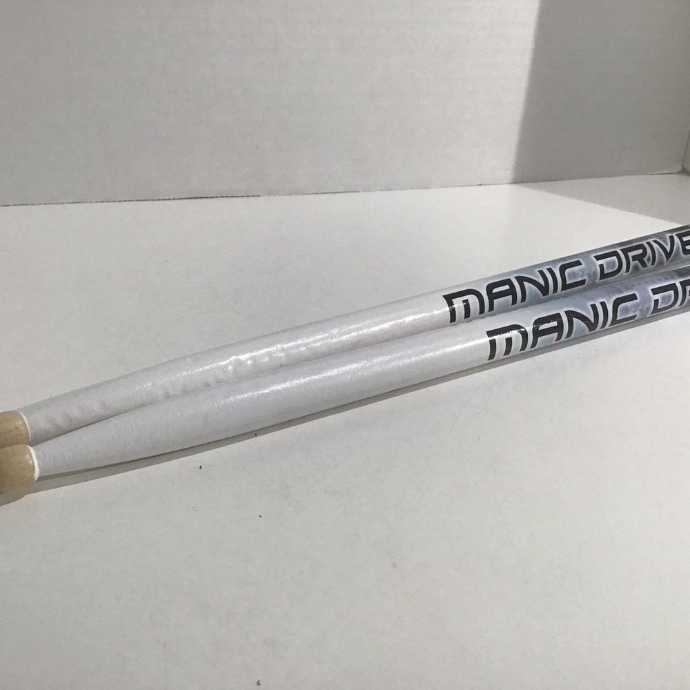 Manic Drive Drum Sticks 16” Long Used.