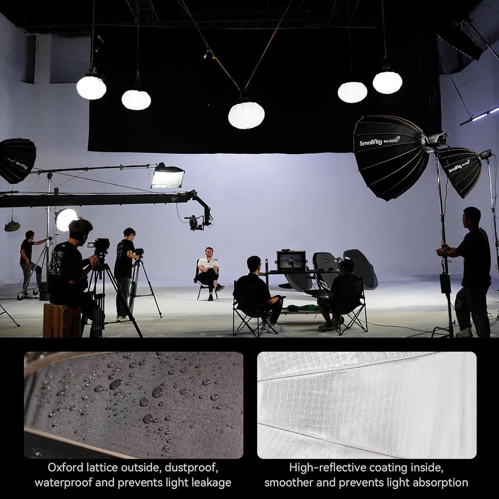 SmallRig Parabolic Softbox Quick Release, Parabolic Softbox (47.2inch/120cm)