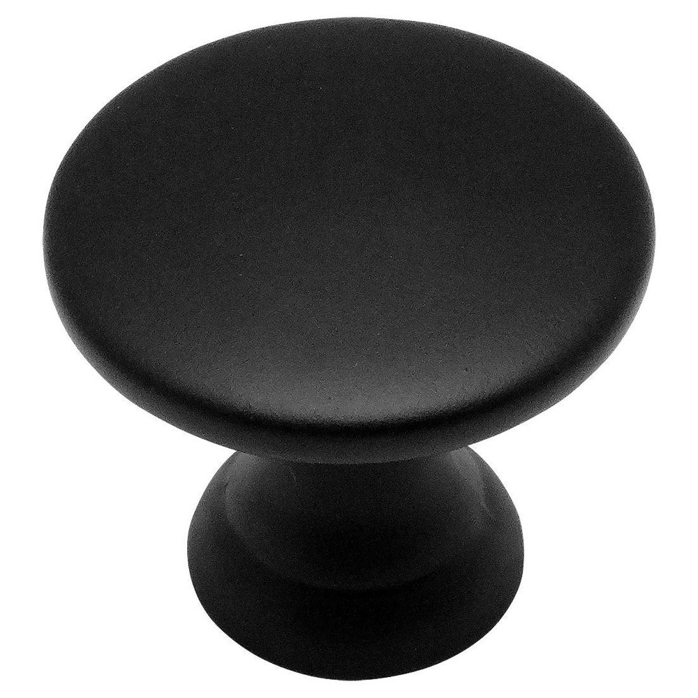 Cosmas Cabinet Hardware Flat / Matte Black Knobs #4545FB