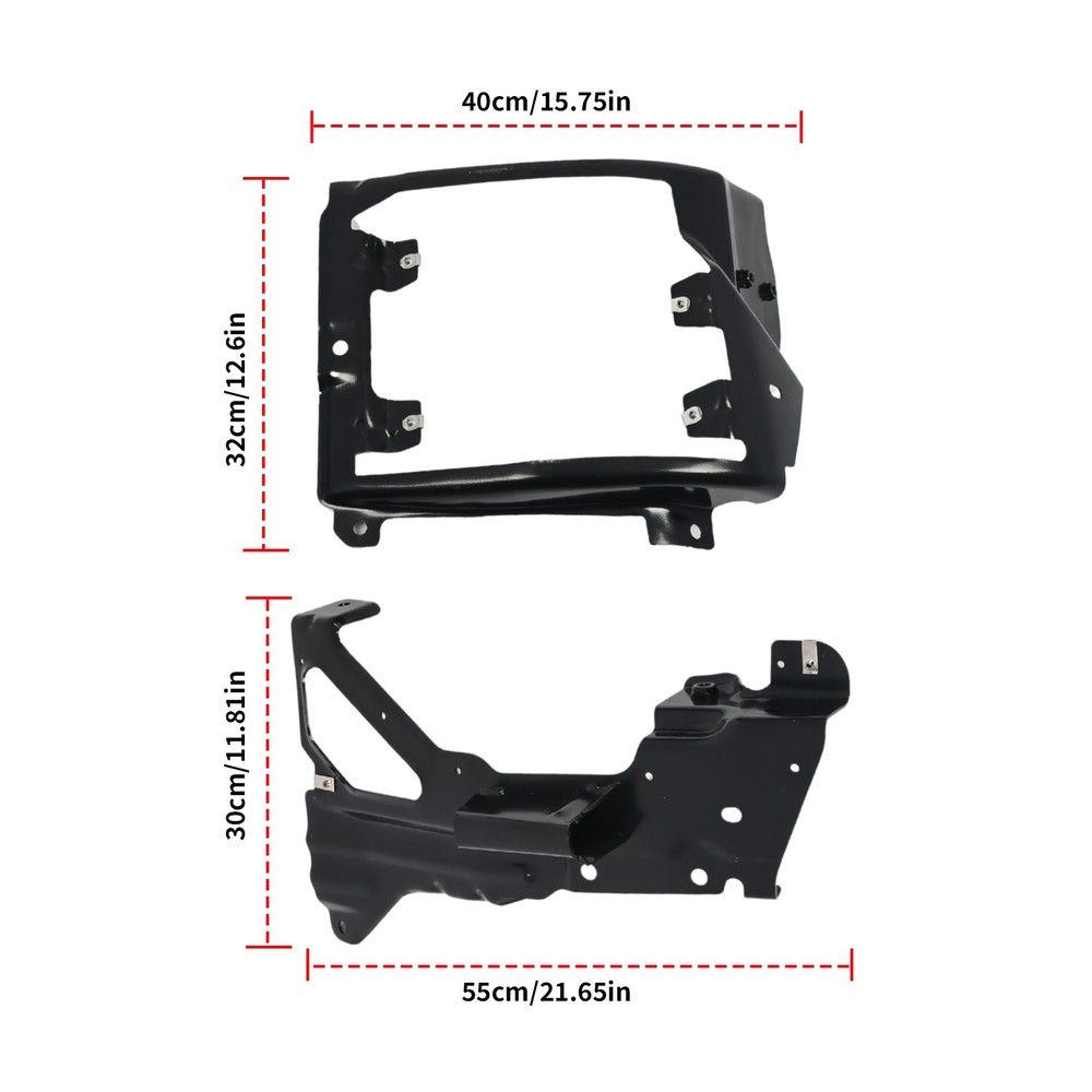 Front Bumper Support & Mount Bracket For Silverado 1500 2016-2017 2018 4PCS