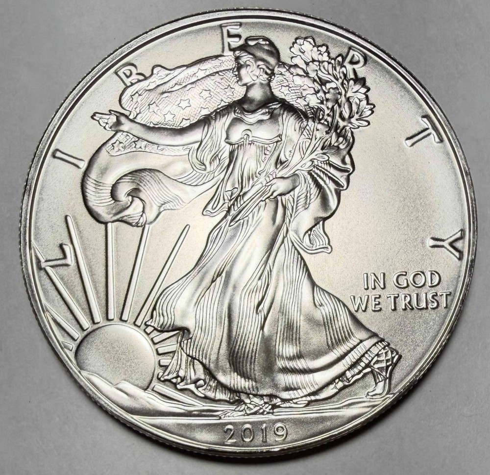 2019 American Silver Eagle Brillian Uncirculated BU