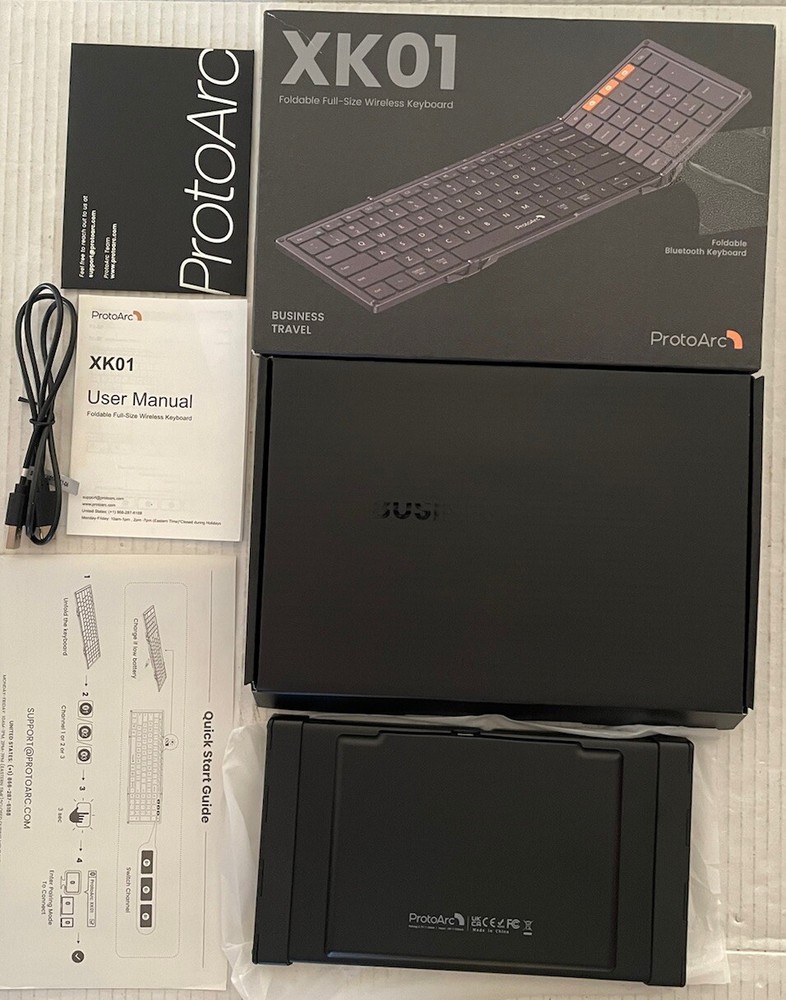 Full Size Foldable Wireless Keyboard