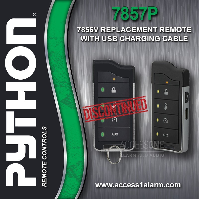 Python 7857P 2-Way LED Remote Control With USB Charger and Manual For The DS3