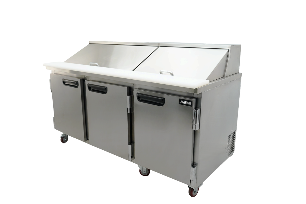 Leader 72" Mega Top/Sandwich Prep Table