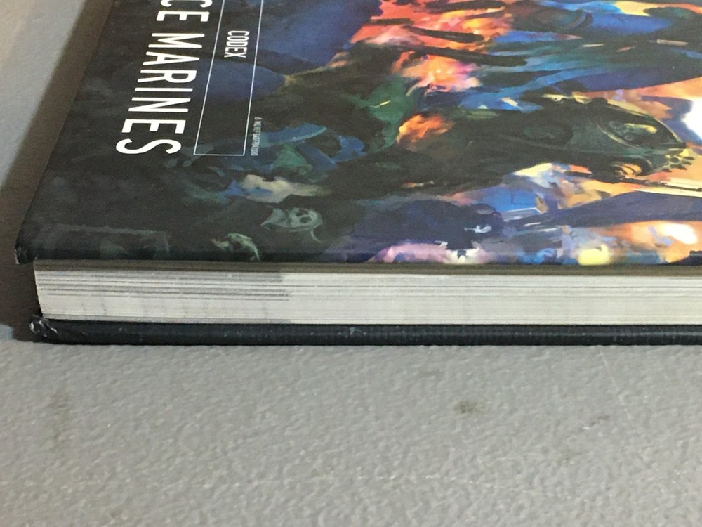 BOOK WARHAMMER 40K CODEX SPACE MARINES 9TH ED 2020 HB USED HARDBACK