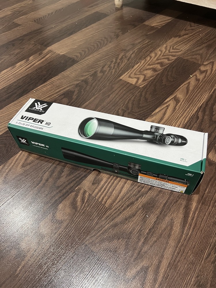 vortex viper hd 5-25x50 High Powered Rifle Scope