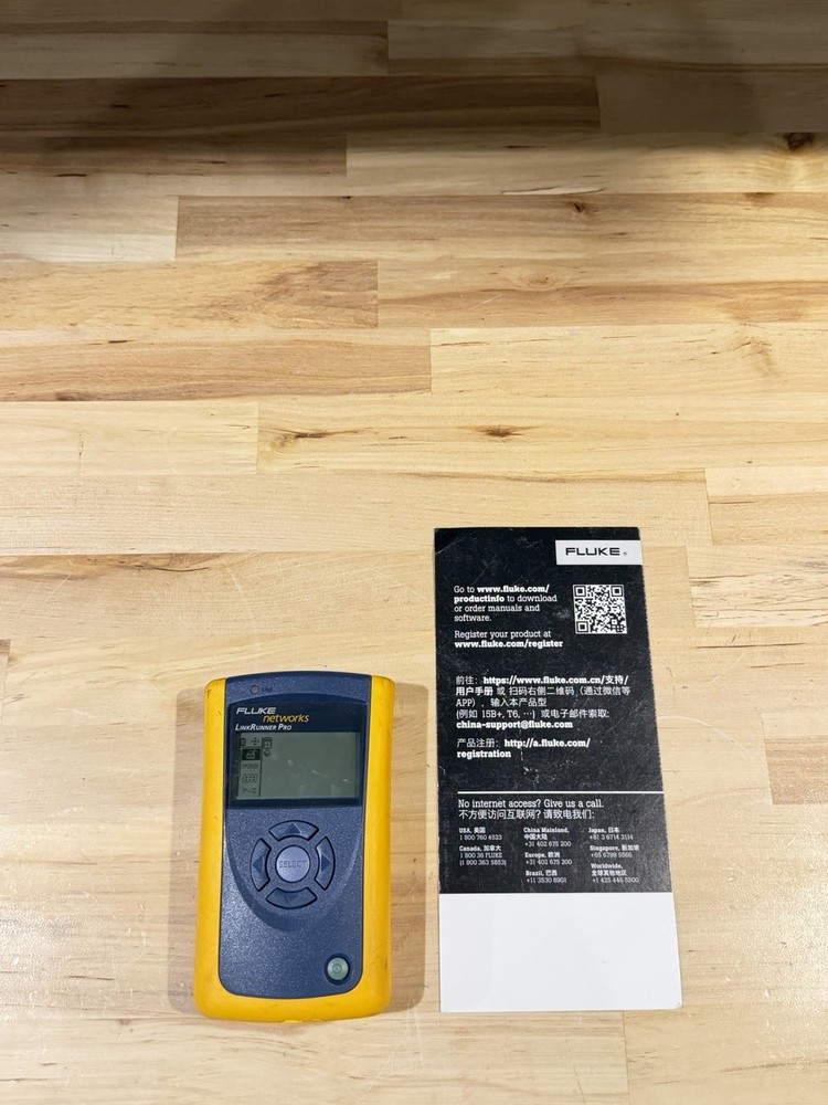 FLUKE NETWORKS LINKRUNNER PRO TESTER (TESTED) SHIPS FAST